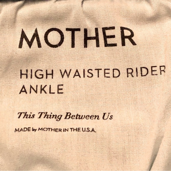 “NEW” MOTHER High-Waisted Ride Ankle - Picture 4 of 6